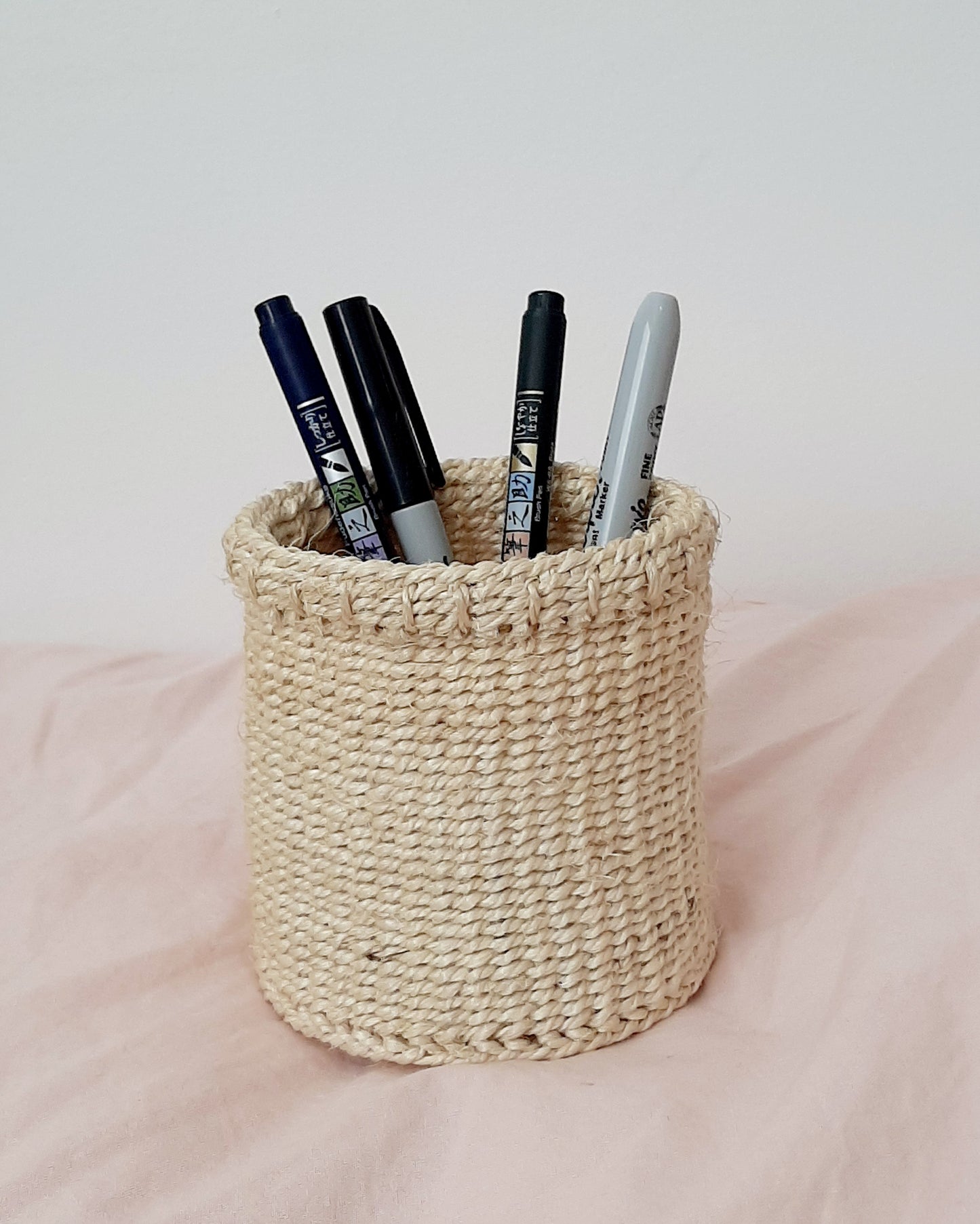 Mini Sisal Baskets - Handwoven Storage Baskets - Set of 3