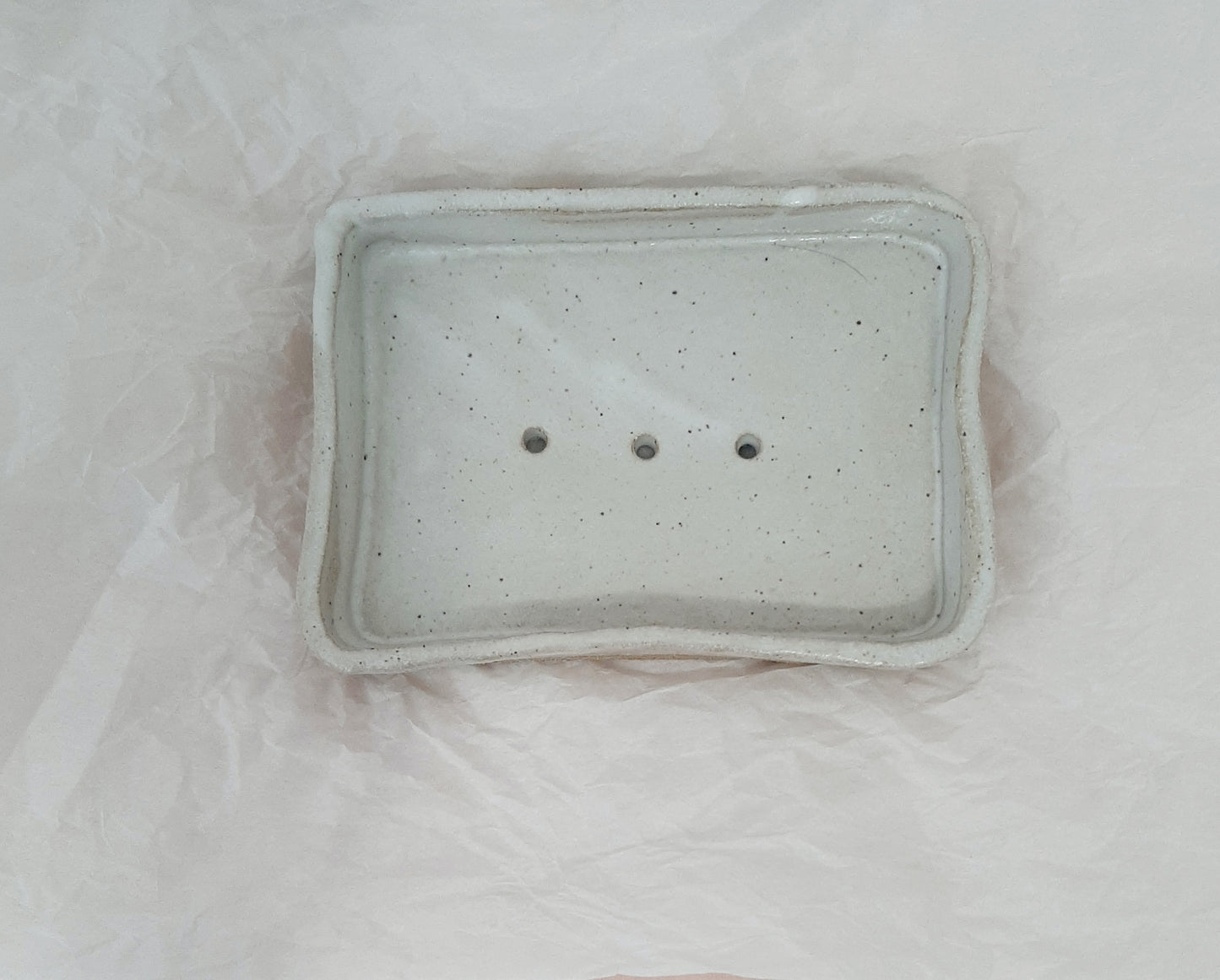 Soap Dish - Handmade Ceramic Soap Holder - Made in Canada