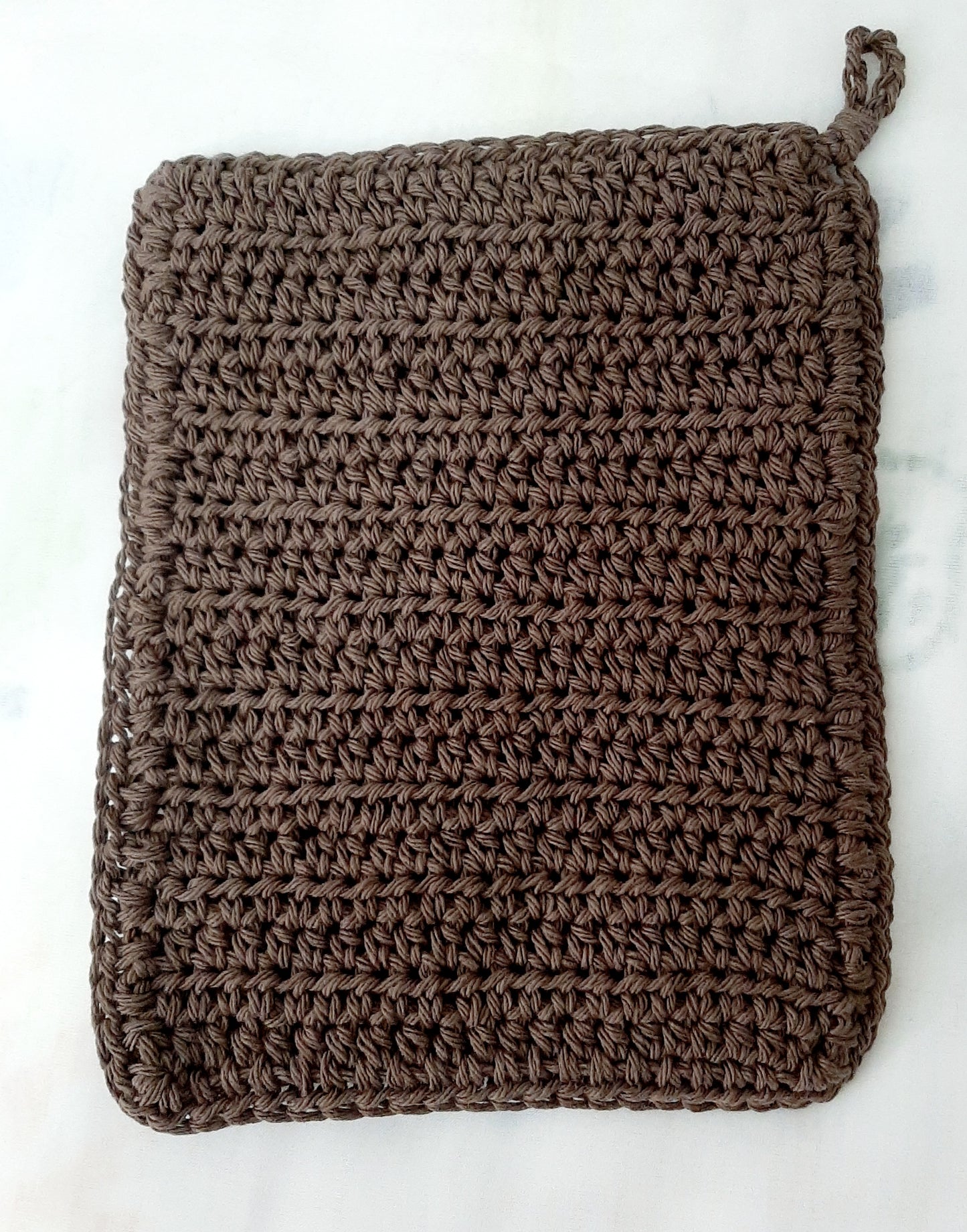 Potholder - Cotton Hot Pad - Kitchen Hot Mat - Farmhouse Chic Kitchen Trivet