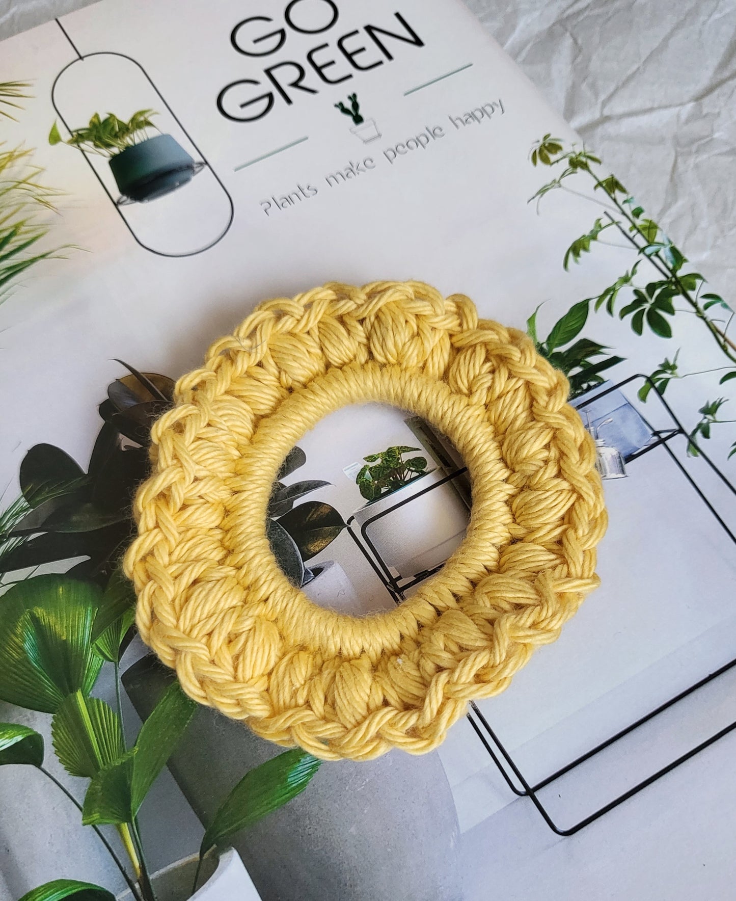 Hand-crocheted Scrunchies – Soft, Durable & Metal-Free