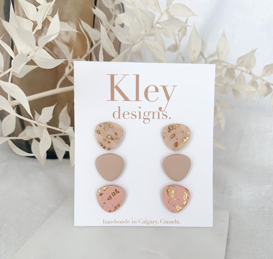 Polymer Clay Earrings - Clay Earrings - Made in Canada