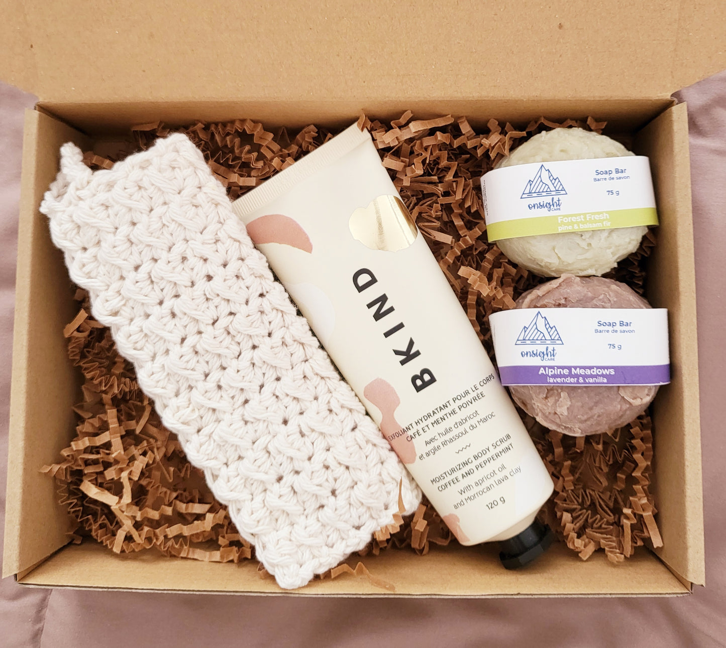 Bath & Body Self Care Gift Box - Spa Gift Box - Bath and Body Care