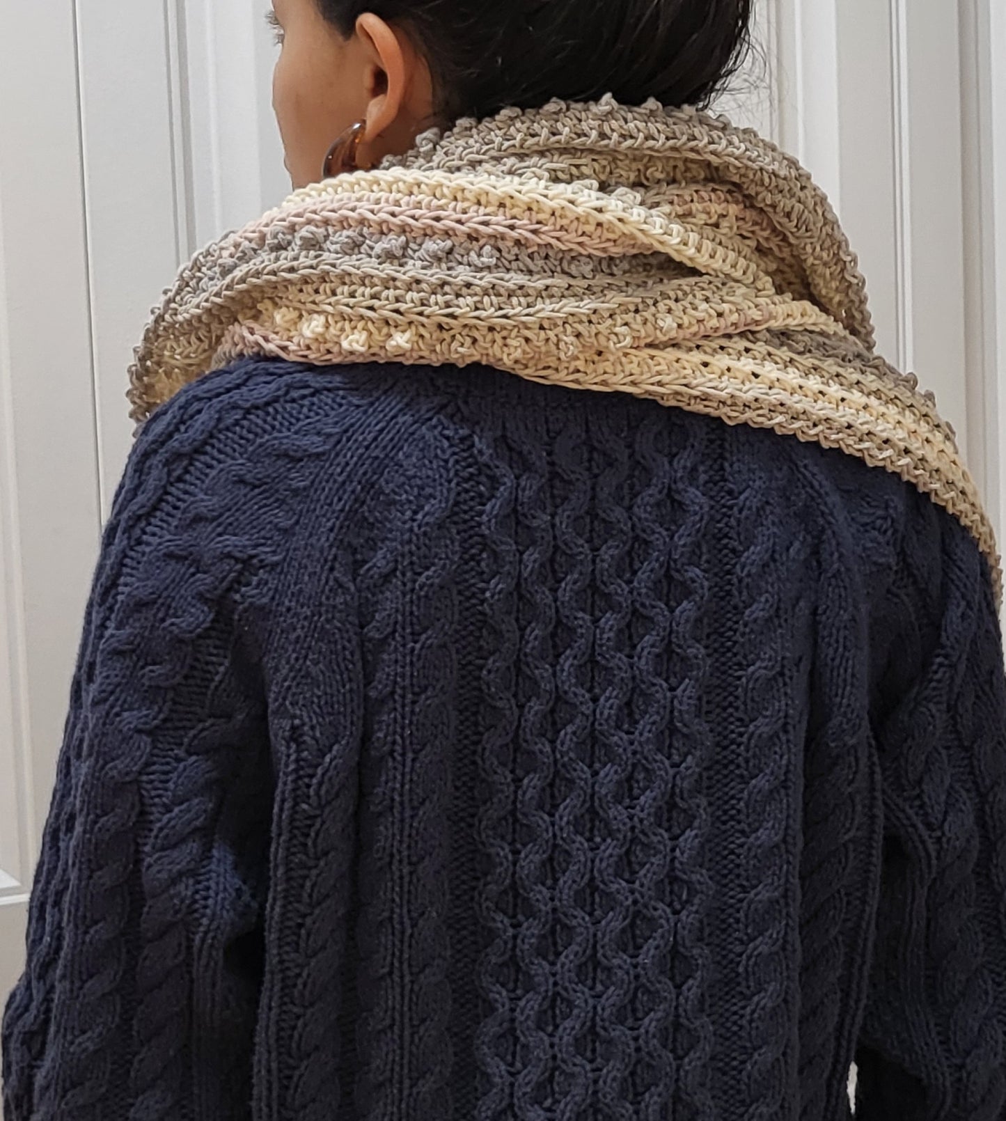 Crochet Shawl - Super Soft Shawl - Triangle Shawl