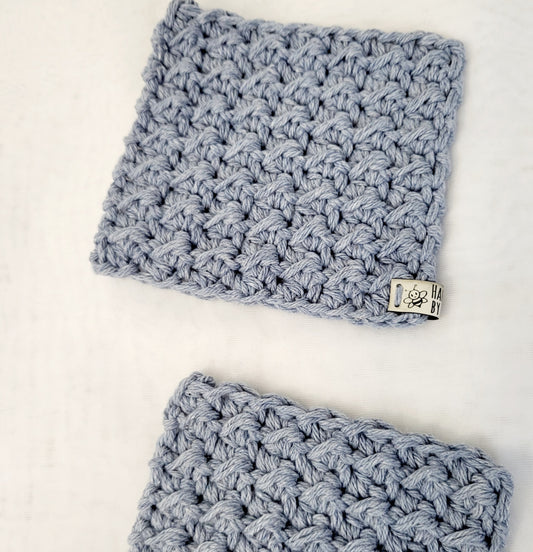 WHOLESALE - Set of 2 Hand-Crocheted Coasters - WHOLESALE - Minimum order quantity 2