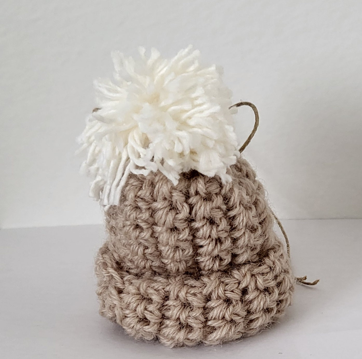 Christmas Decoration - Crocheted Mini Beanies - Made in Canada