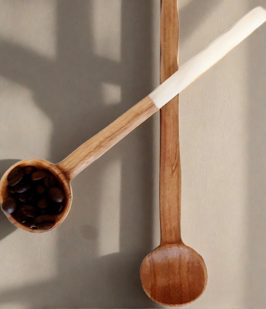 Tea - Coffee Olive Wood Spoon - Olive Wood Utensils