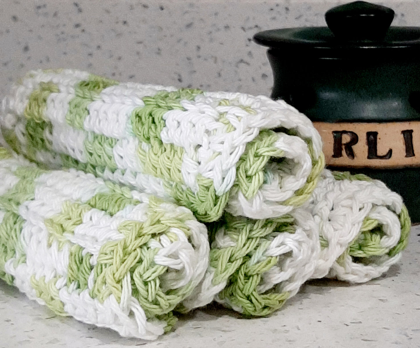 Dishcloth- dish towels - kitchen accessories - kitchen decor - hand towel - crocheted kitchen set - eco cloths - Pack of 4  Dishcloths