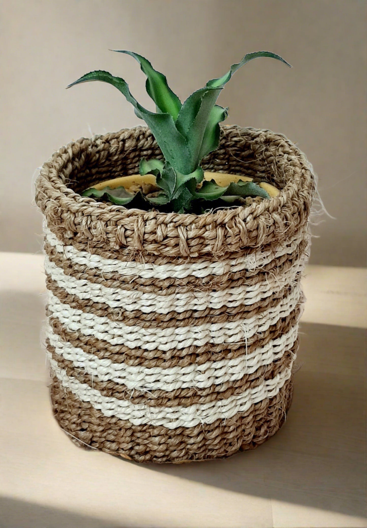 Mini Basket  - Sisal Baskets - Minimalist Basket