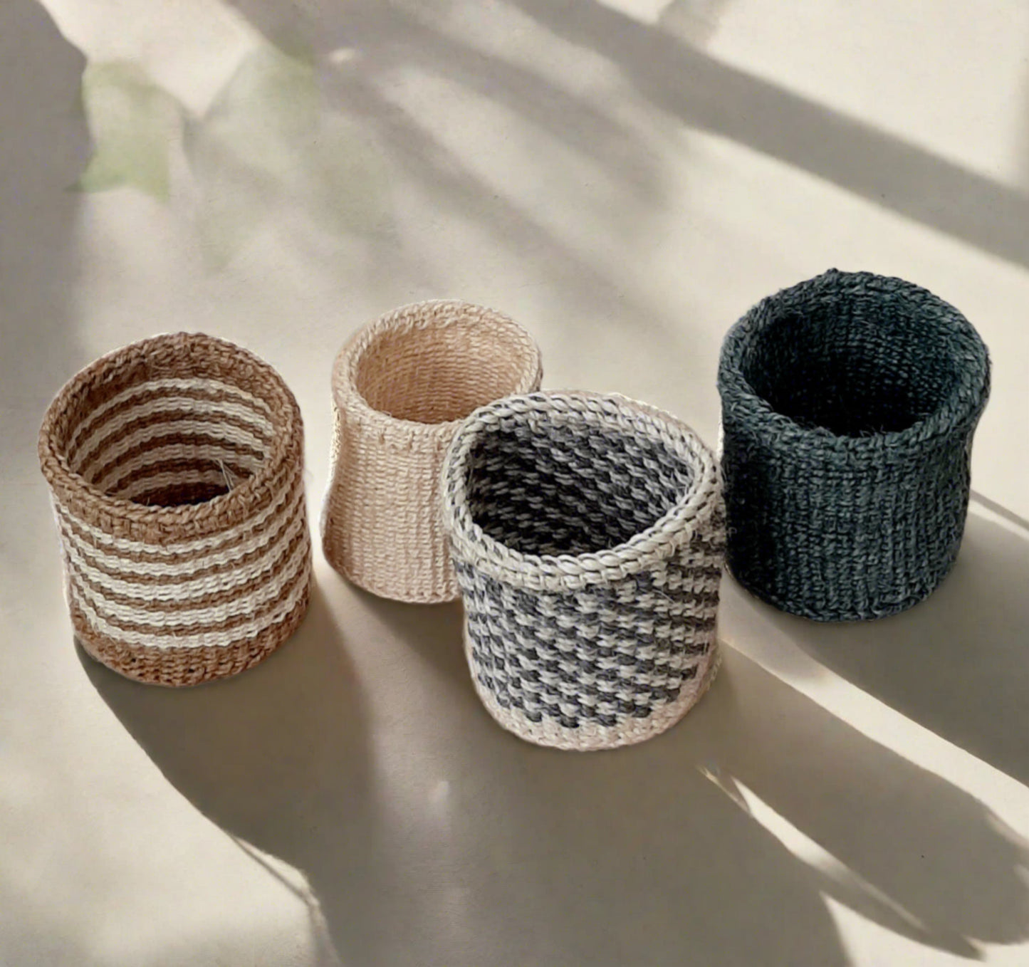 Mini Basket  - Sisal Baskets - Minimalist Basket