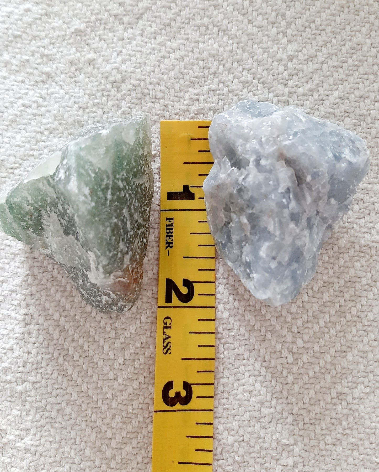 Blue Calcite & Green Aventurine Crystal Bundle