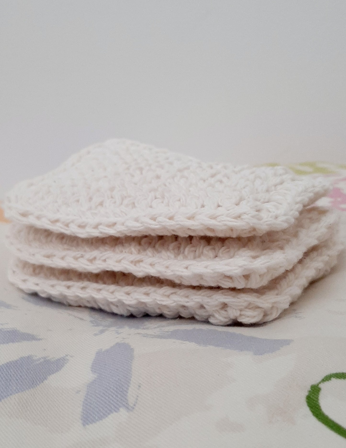 Crochet Kitchen Sponge - Reusable Cotton Sponge