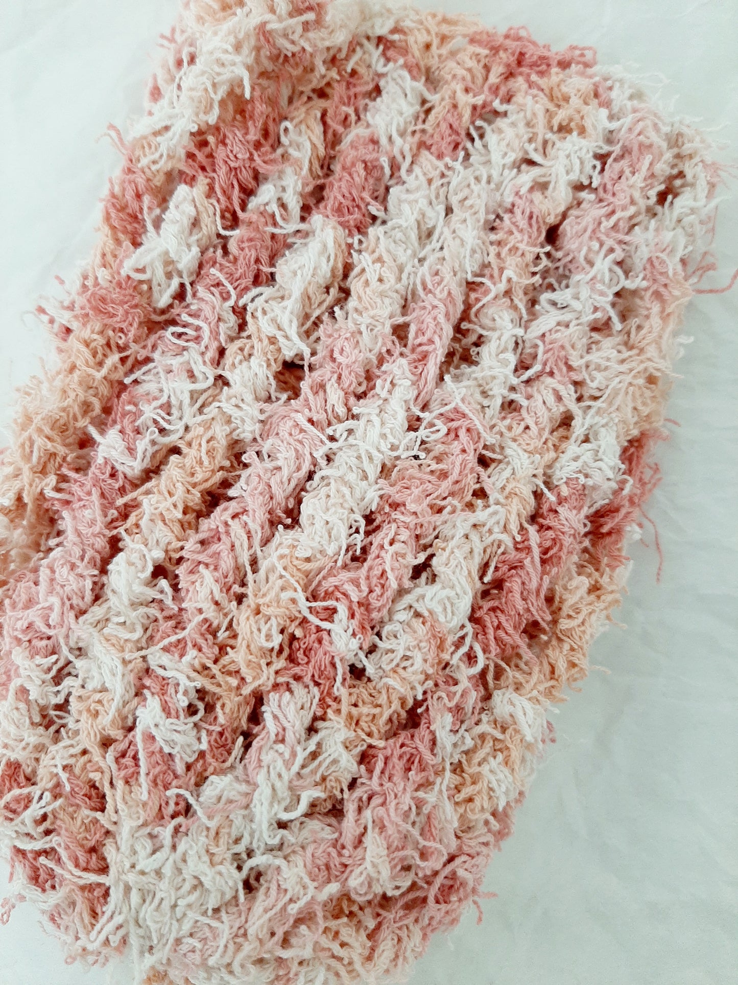 Exfoliating Soap Saver Bag – Zero Waste, Hand-Crocheted Exfoliator for Bath & Body Care