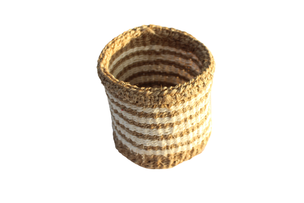 sisal basket, boostani crafts,  basket, vancouver, handcrafted